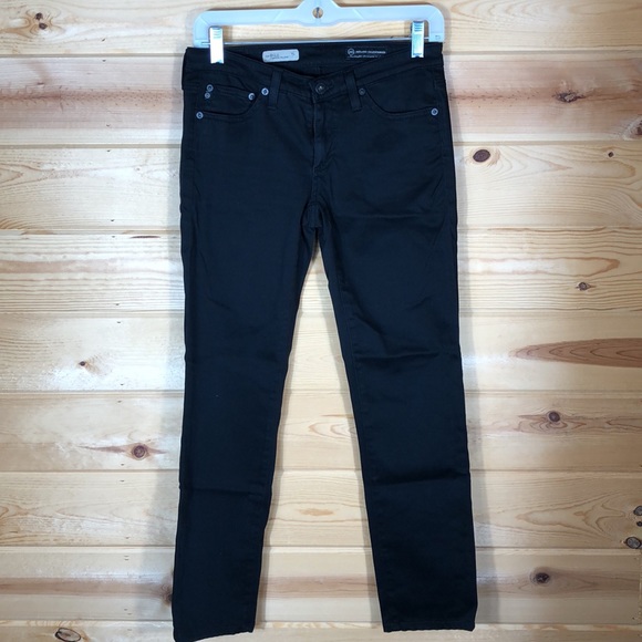 Adriano Goldschmied The Stilt Black Cigarette Jeans 26R - Picture 2 of 7